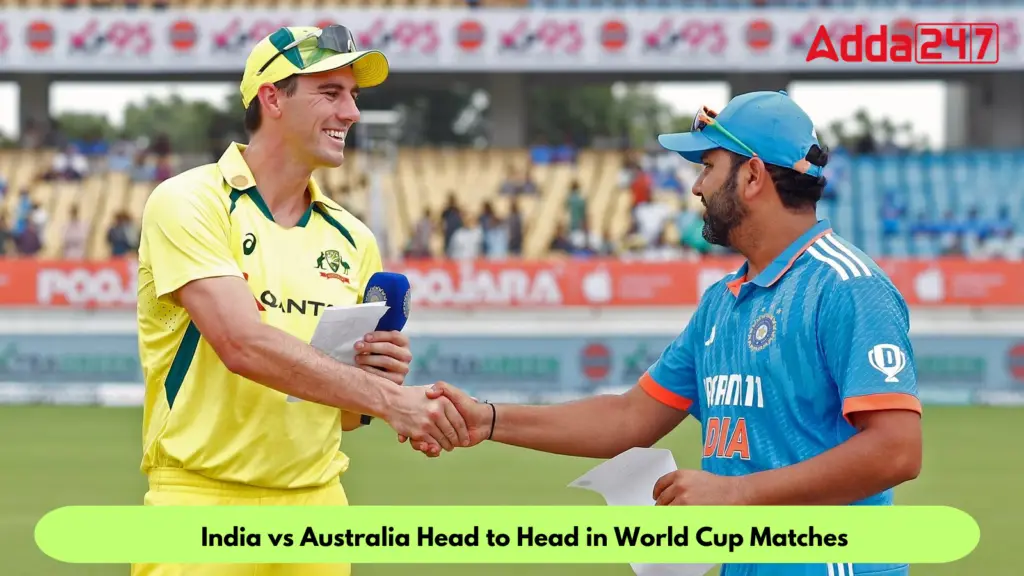 India vs Australia Head-to-Head in ODI Cricket